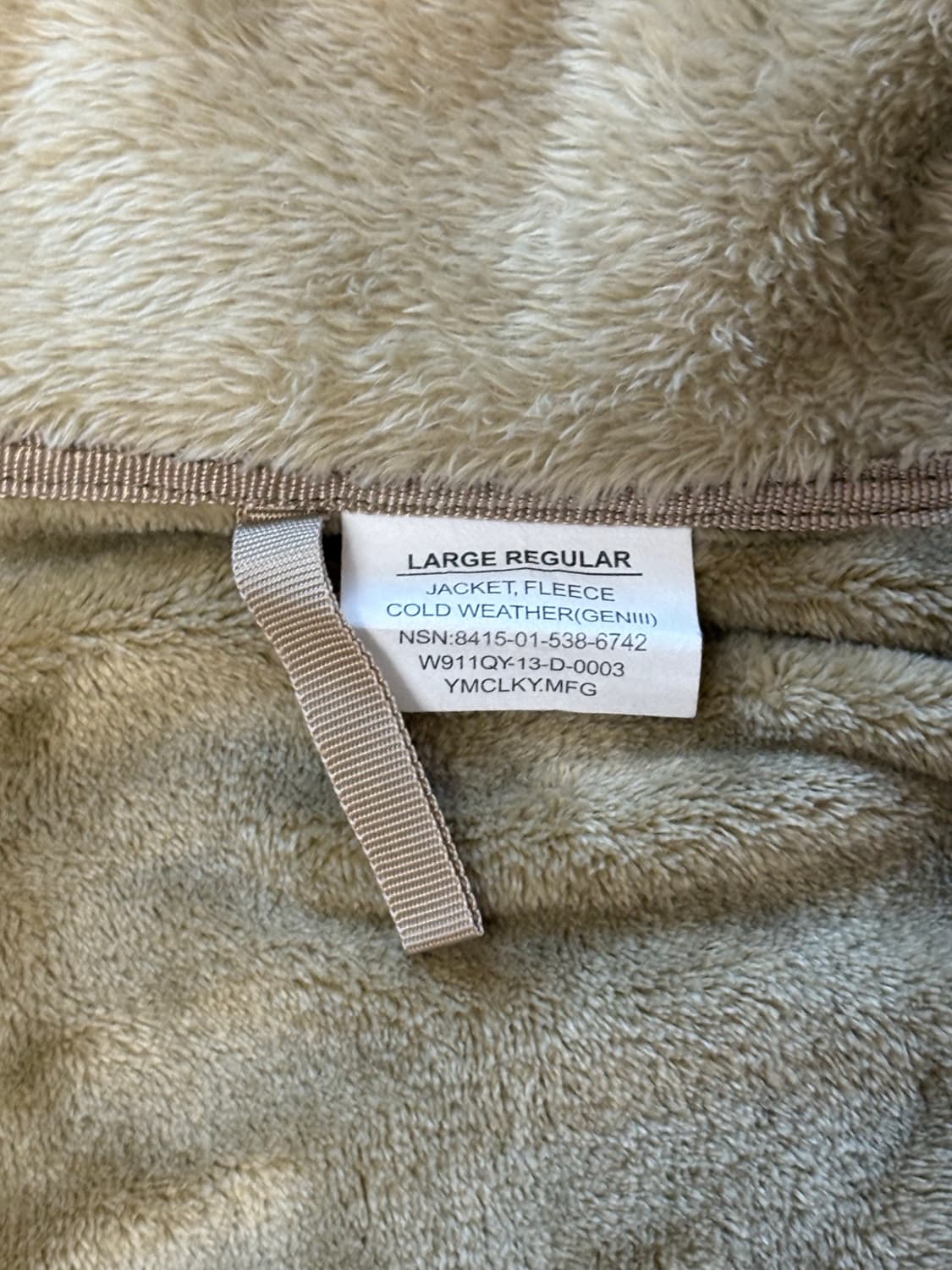 YMCLKY 미군 플리스 L 상품이미지3