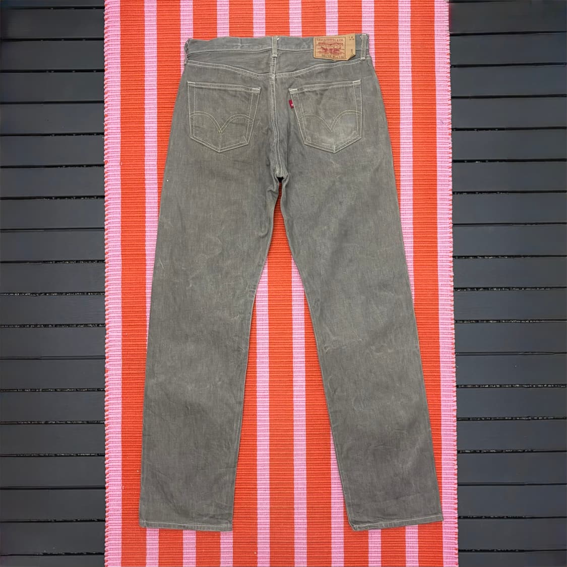 00s 리바이스 501xx 그레이 데님 (34) 상품이미지3