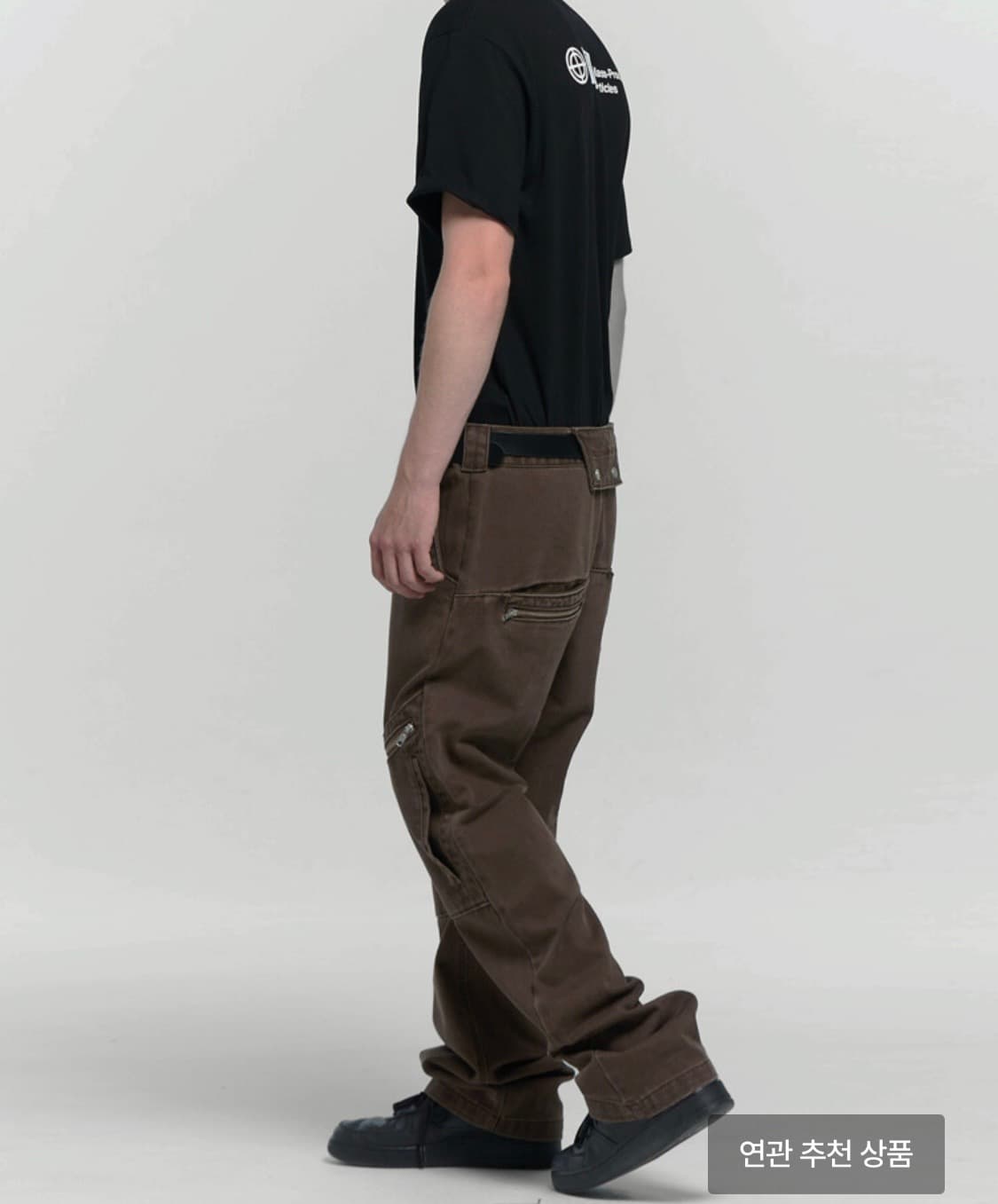 플라스틱프로덕트 MPa 리빌드 포켓 팬츠(brown) M 상품이미지2