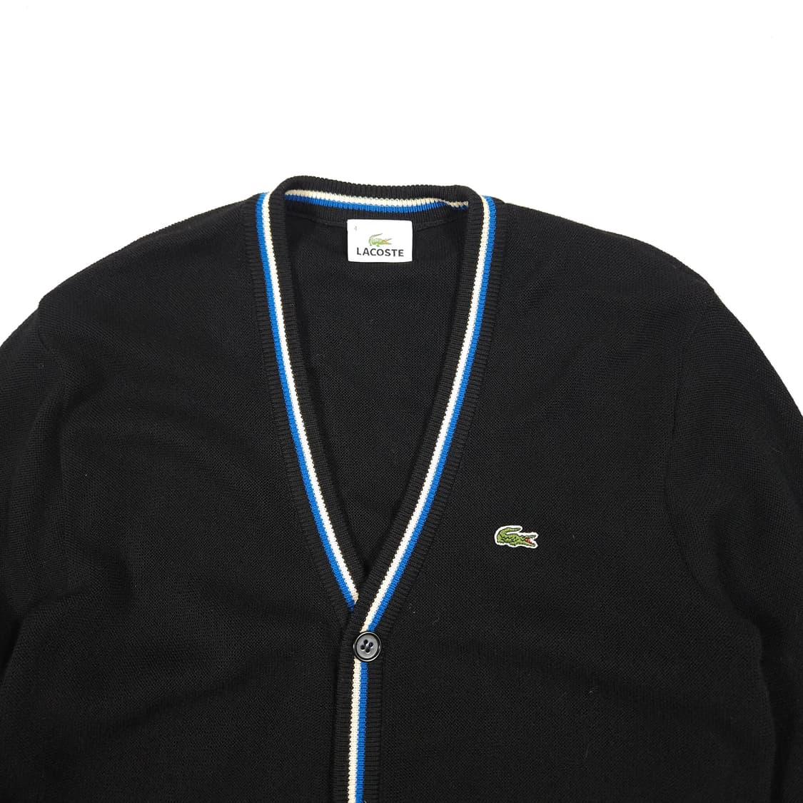 라코스테 가디건 블랙 상품이미지2