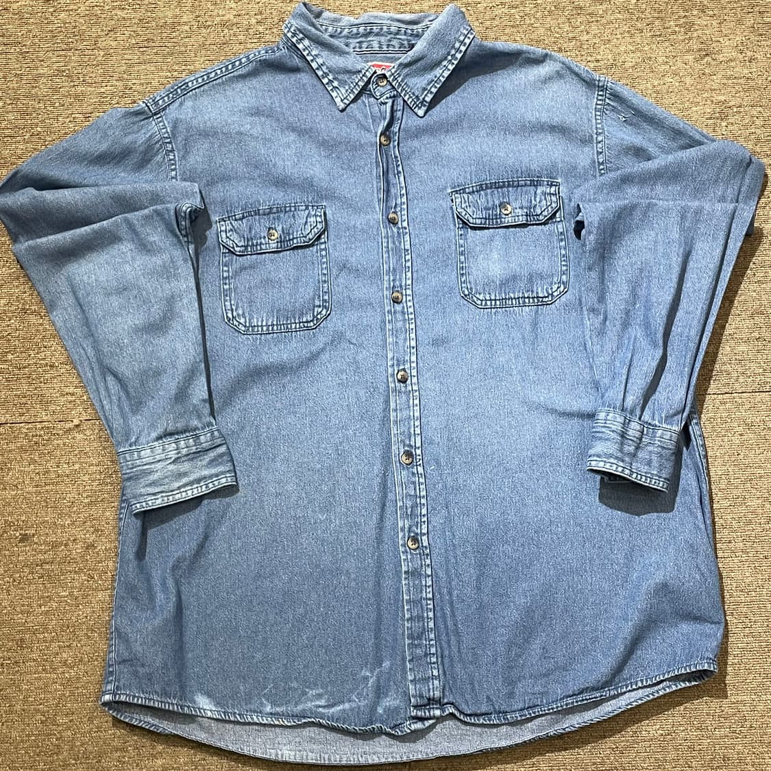 (XL) Wrangler 랭글러 코튼 데님 셔츠  상품이미지1