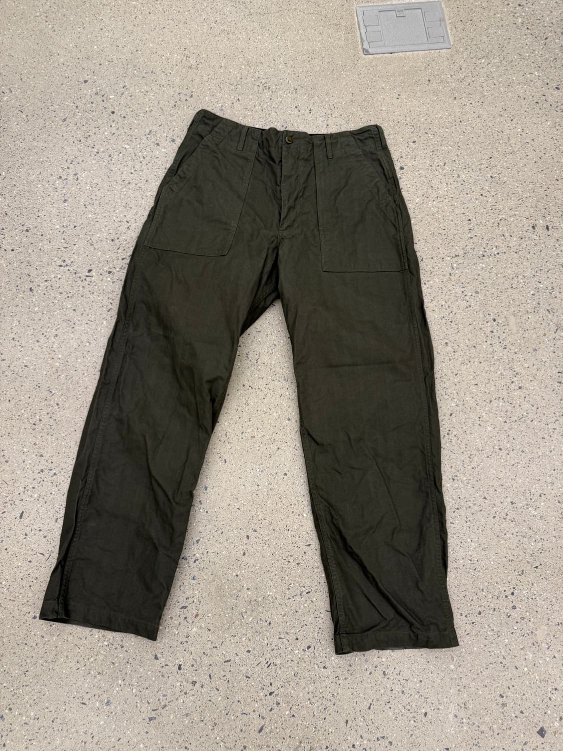 엔지니어드 가먼츠 Fatigue Pant B Olive Cotton m 상품이미지4