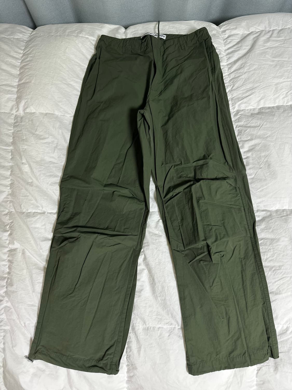 GAMMA GALLERY 파라슈트 팬츠 [카키] 상품이미지2