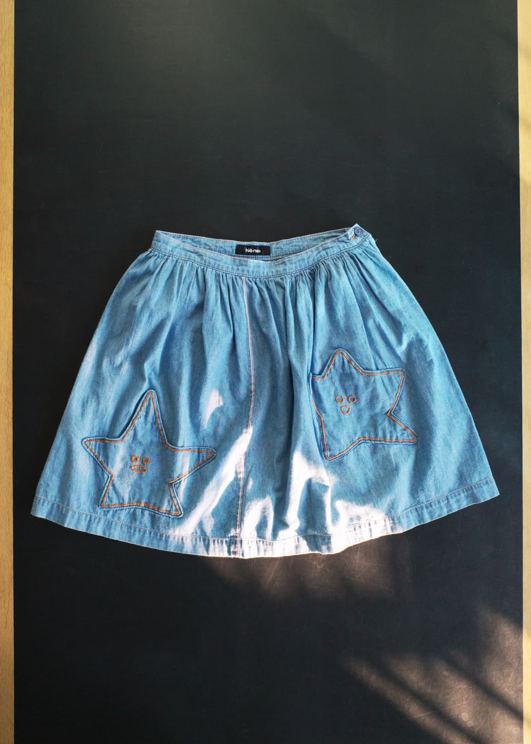 네넷 별 데님 스커트 상품이미지1
