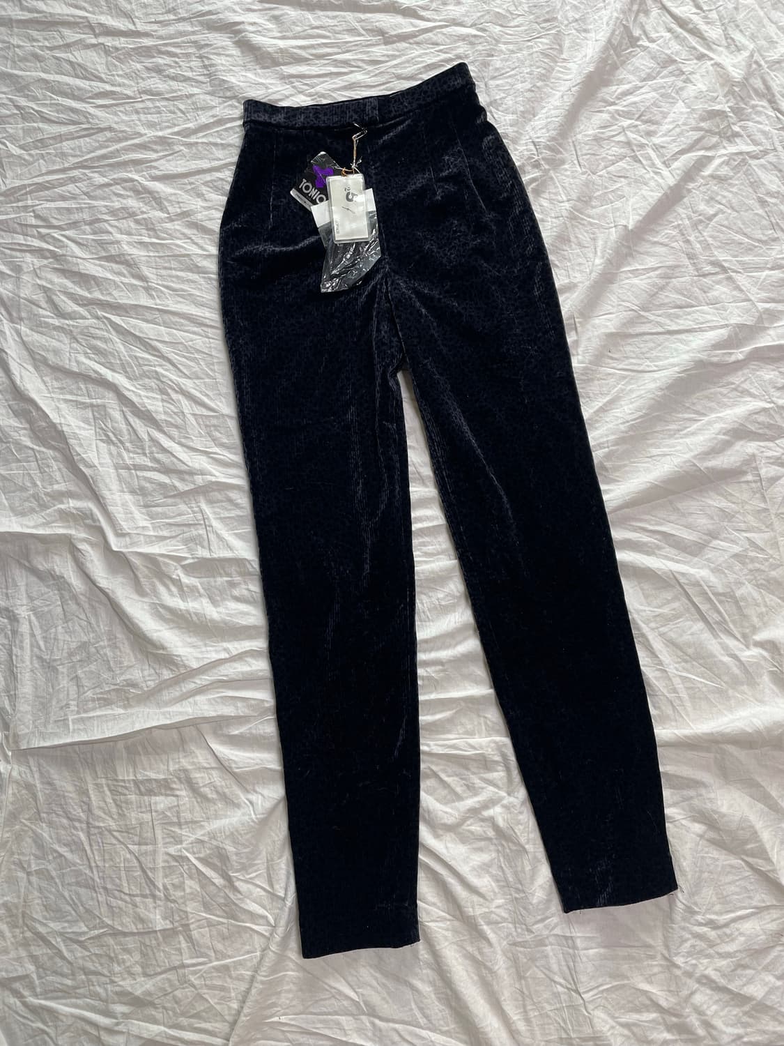 레오파드 벨로아 팬츠 상품이미지2