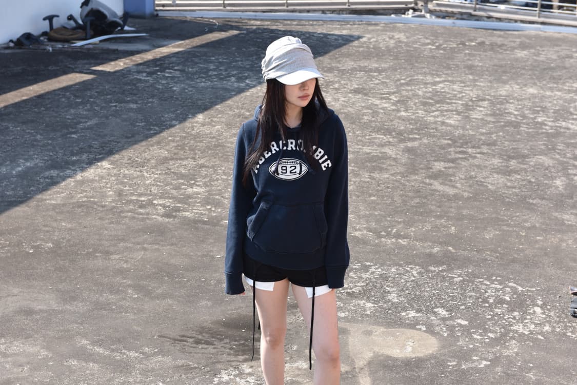 아베크롬비 네이비 럭비 후드티 상품이미지6