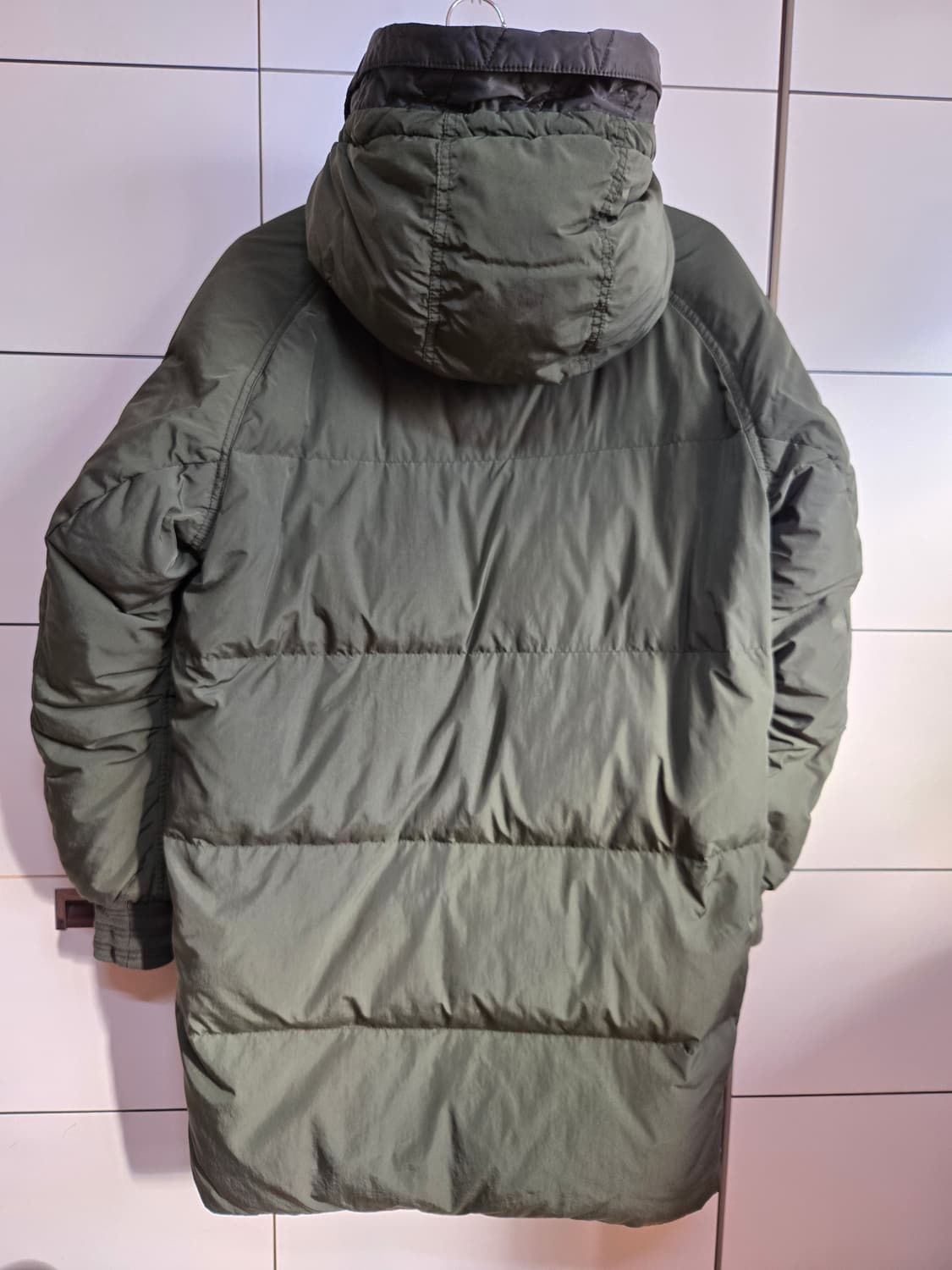 아디다스 남성 봄버 다운 롱패딩 상품이미지5