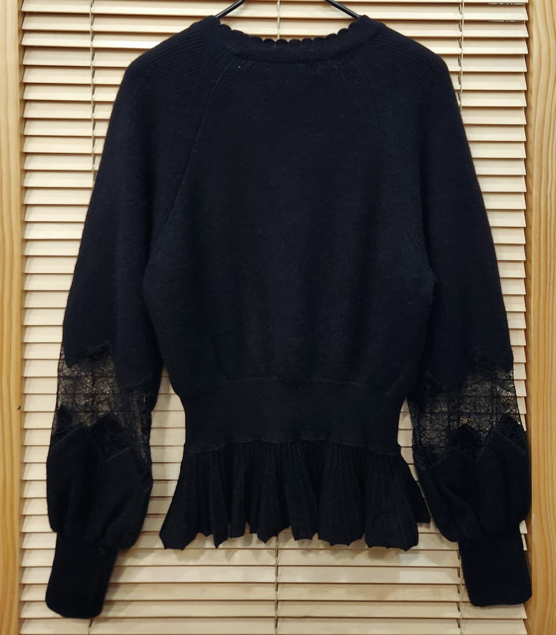 (새상품)에고이스트 벌룬시스루소매 프릴니트66 상품이미지4