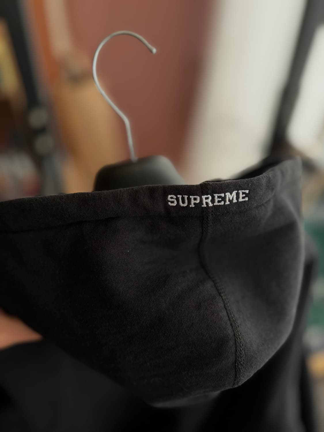 슈프림 [민트급.정품] 대장급 s로고 (시세 55만) 후드티 박스로고 L 상품이미지3