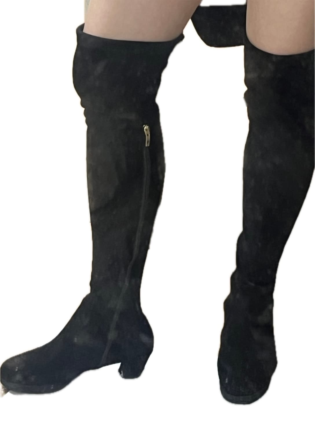 GO-CCE 스웨이드 끈 롱부츠 240 상품이미지2