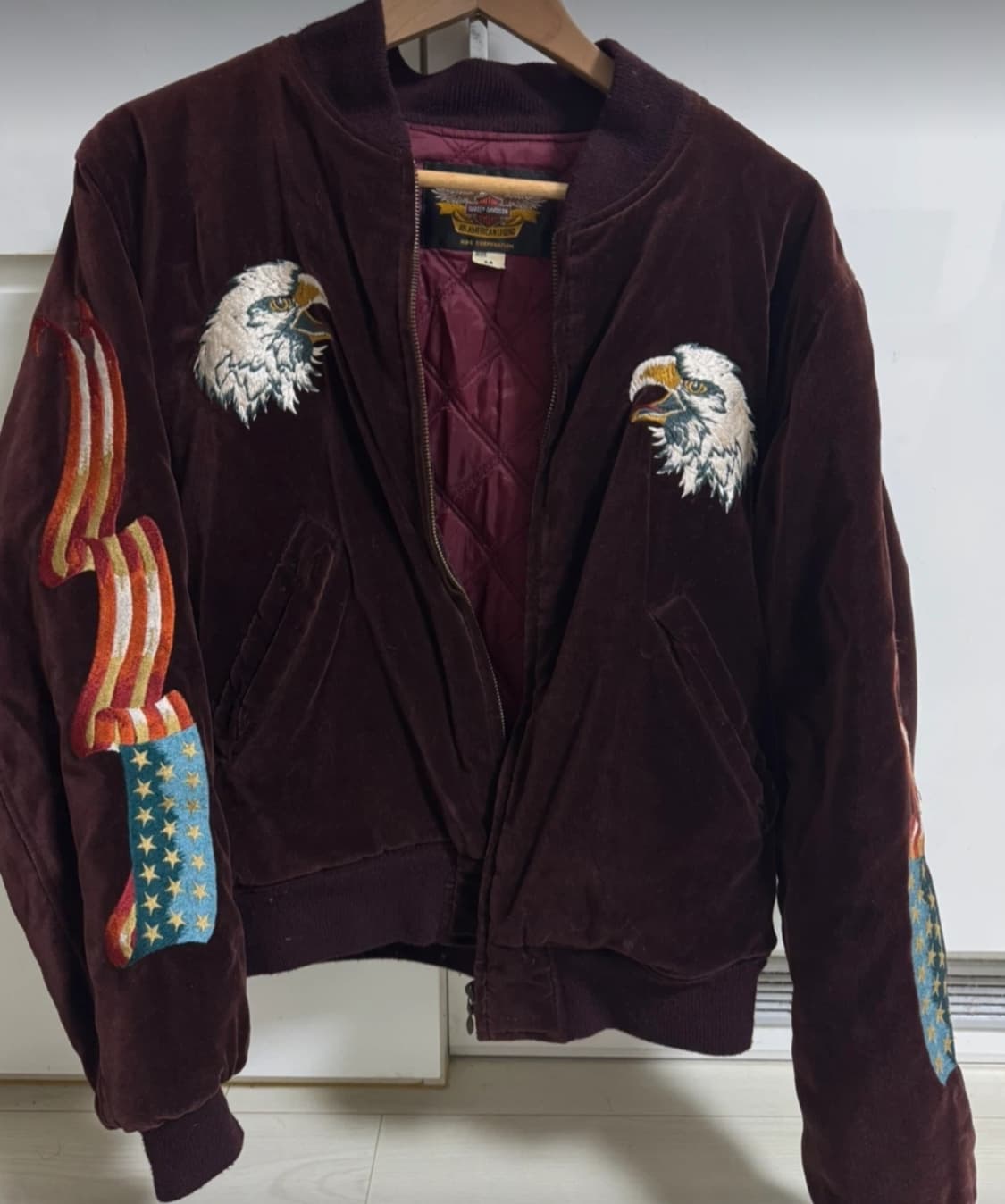 할리데이비슨 독수리자수 점퍼 상품이미지2