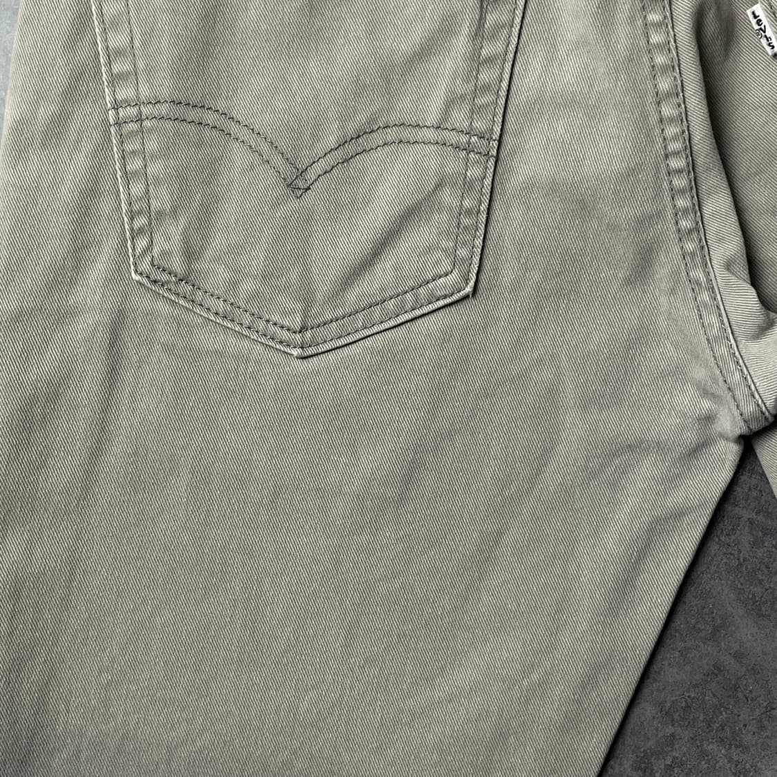LEVI'S 리바이스511 라이트그레이 컷오프 하프팬츠 A01175 상품이미지9