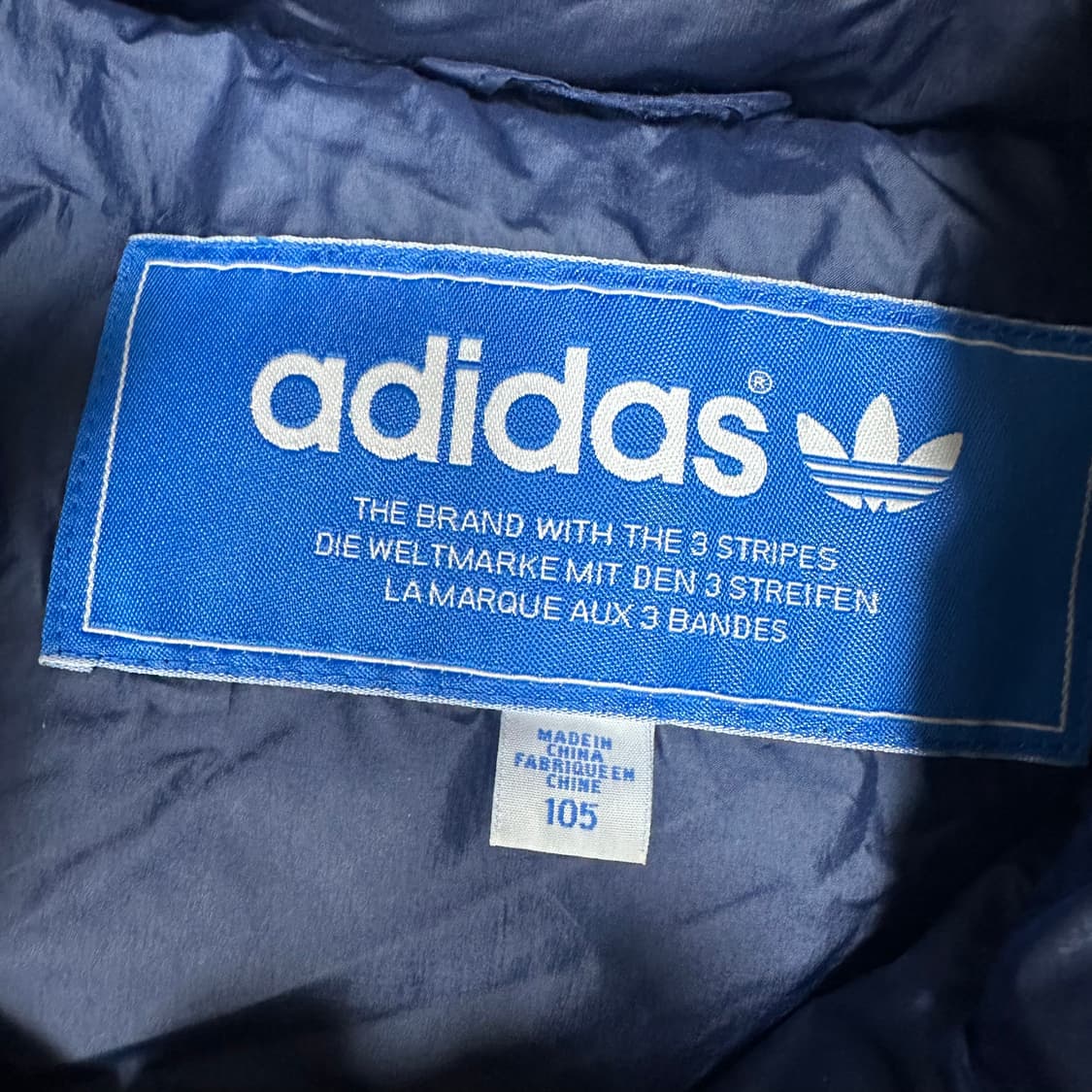 ✨ (바배) 아디다스 구스다운 파이어버드 네이비 패딩  상품이미지3