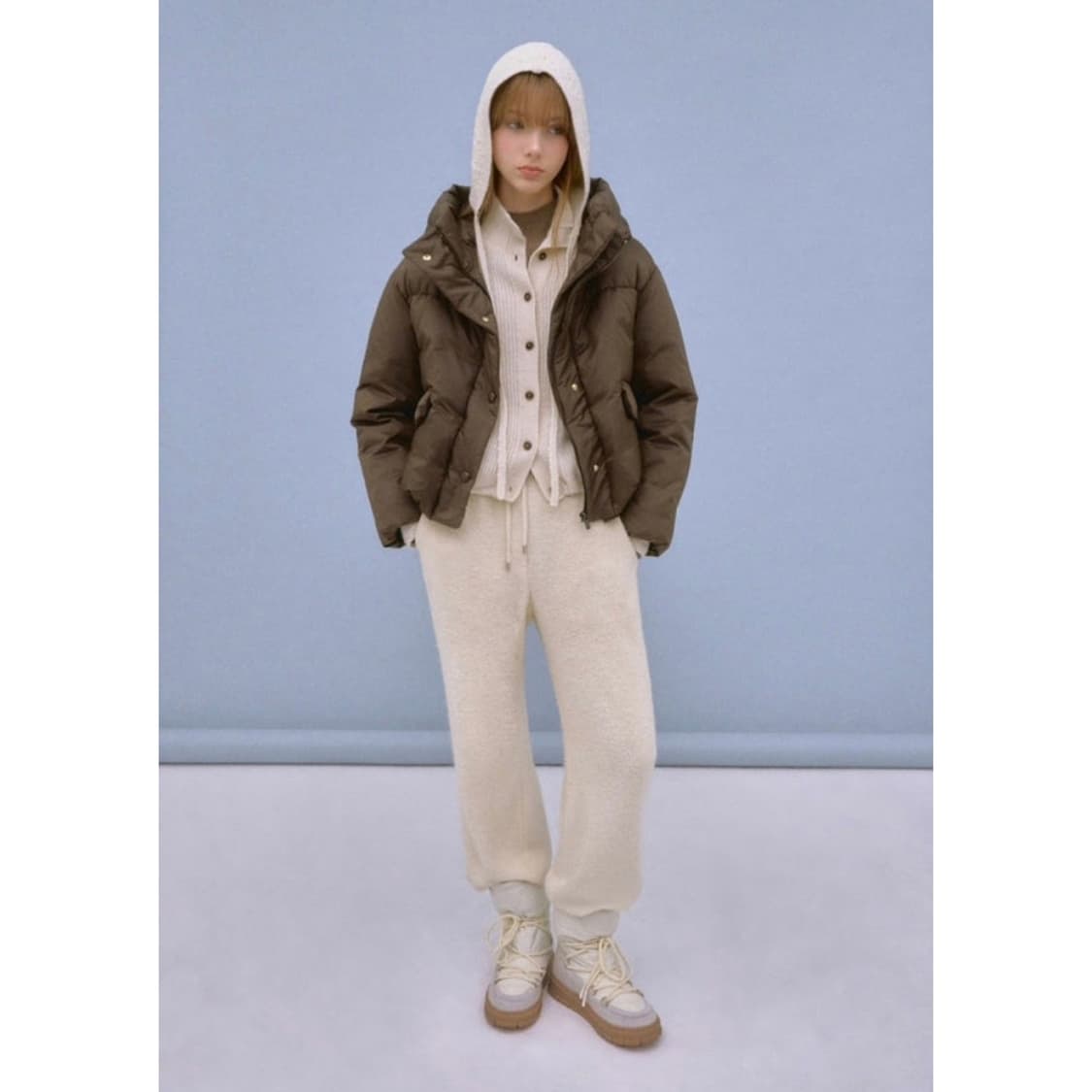 SJSJ x Teddy Tales 2026 부클 텍스처 팬츠 상품이미지1