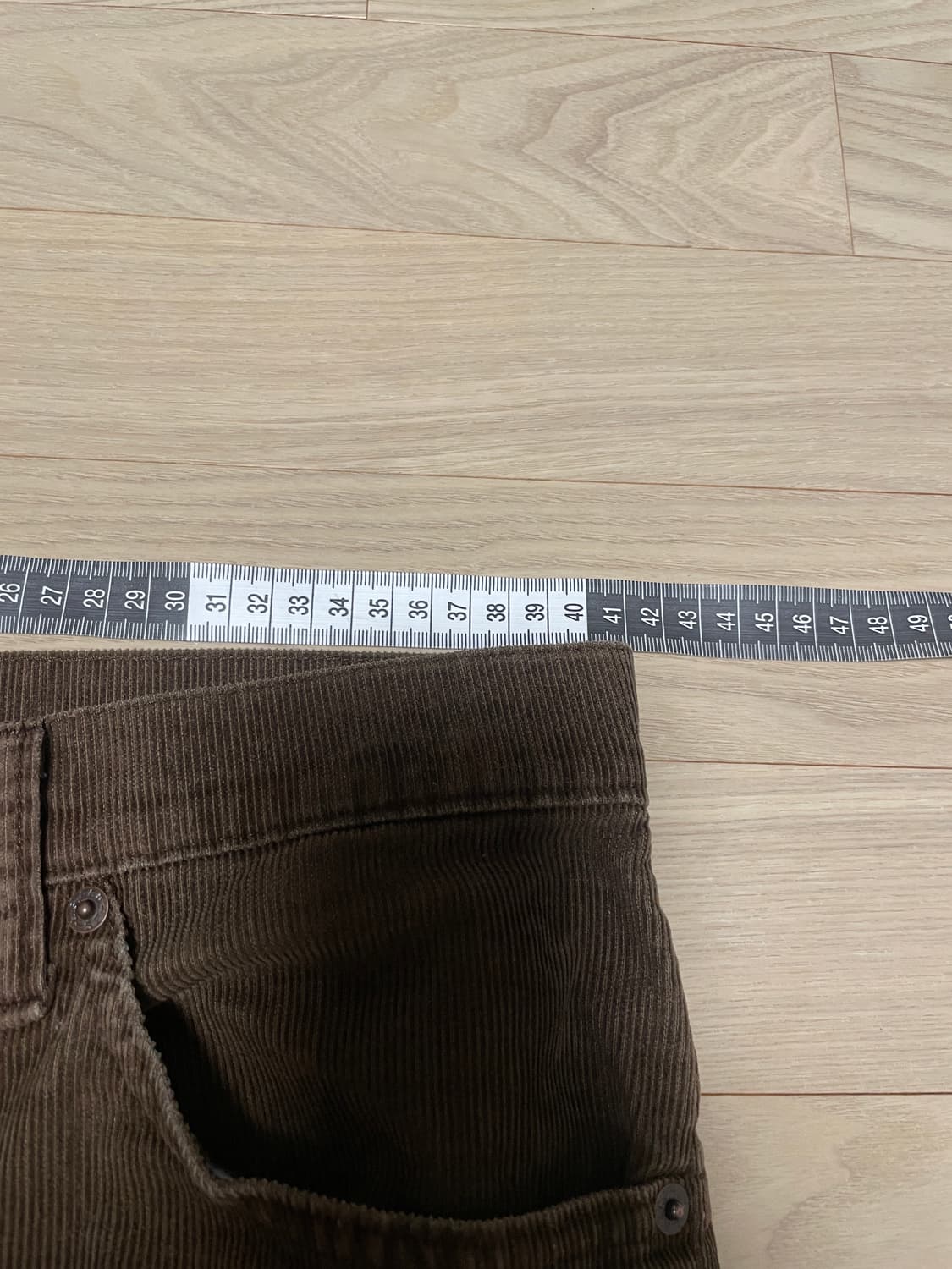 빈티지 리바이스 브라운 코듀로이 517 팝니다 상품이미지4