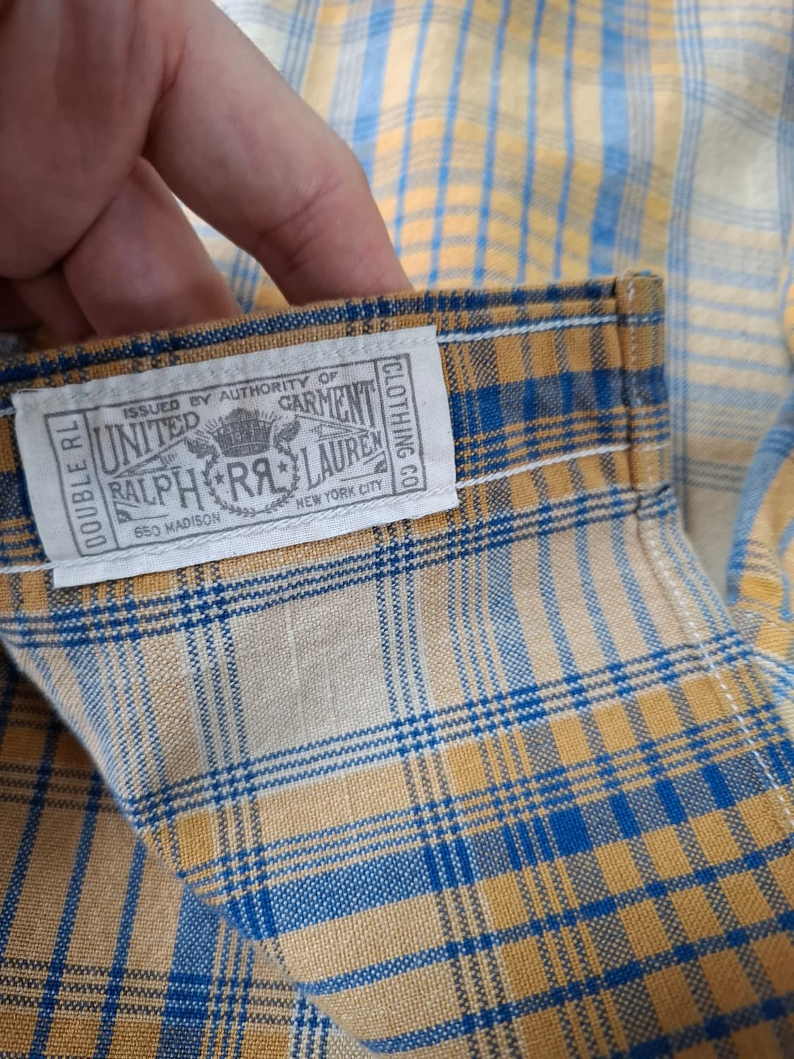 L 더블알엘 사우스투스 플래드 트윌 웨스턴 셔츠 상품이미지4