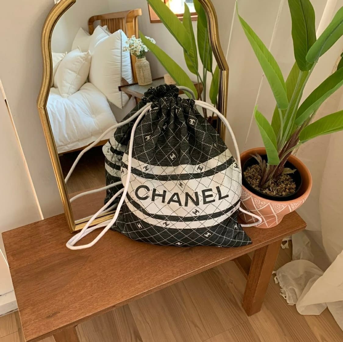 샤넬 제니 캔버스백팩 상품이미지3