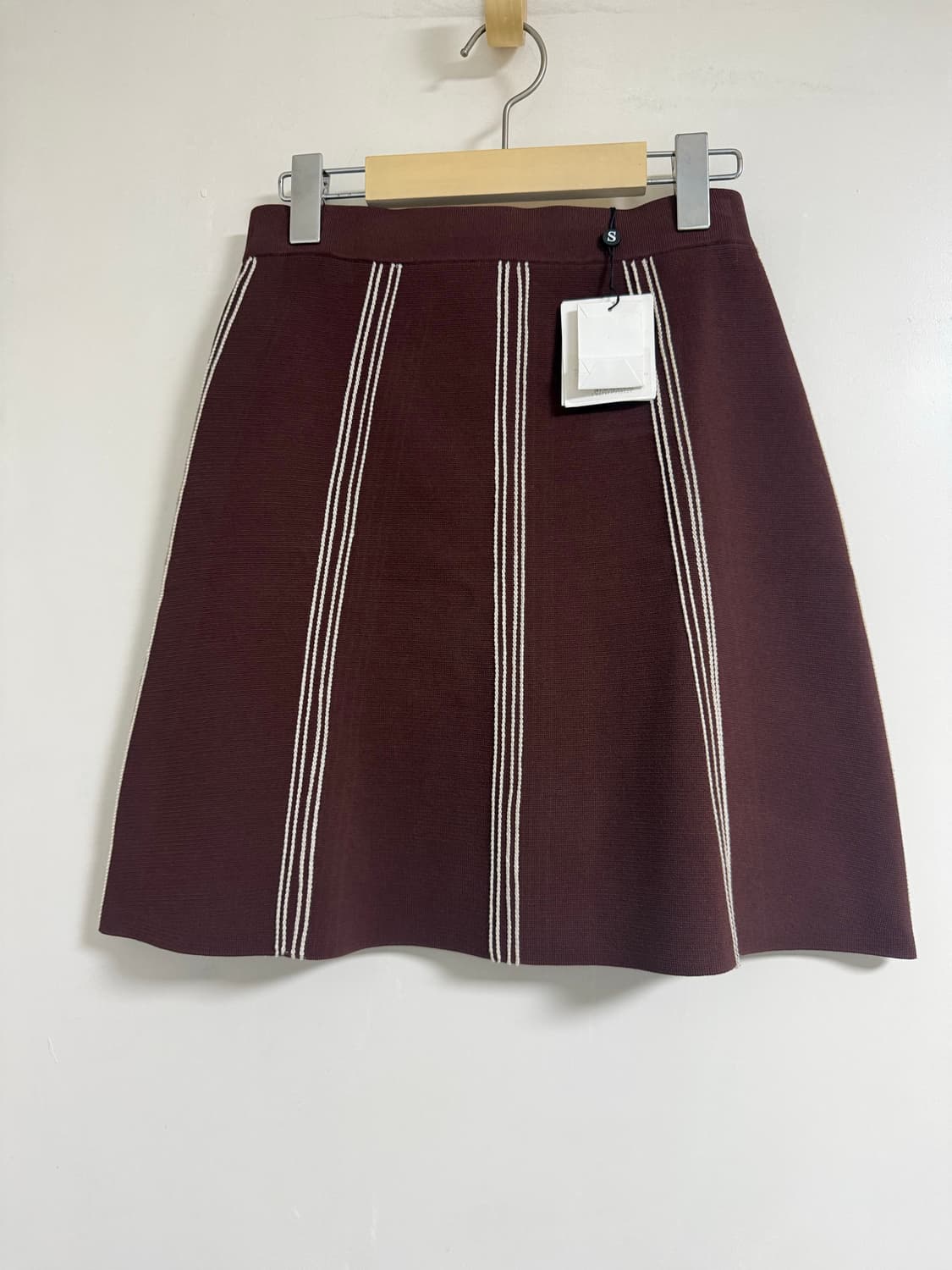 정품)산드로 니트 스커트 1 상품이미지1