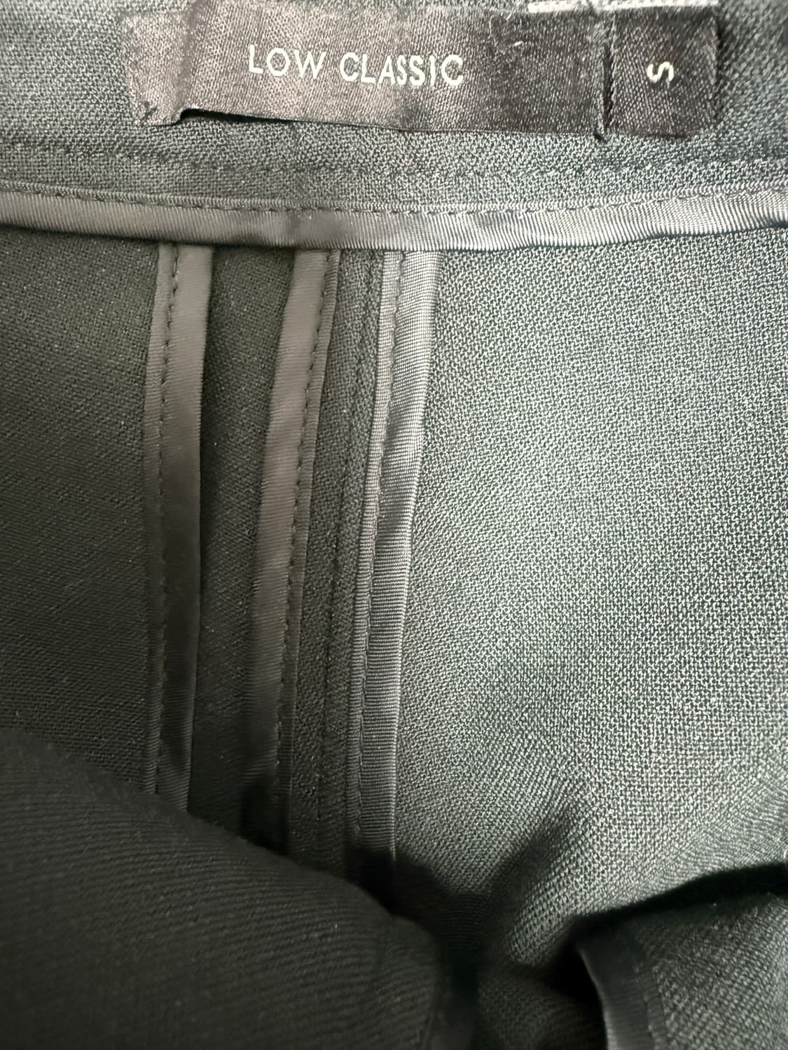 Low classic 하이 웨이스트 팬츠  상품이미지3