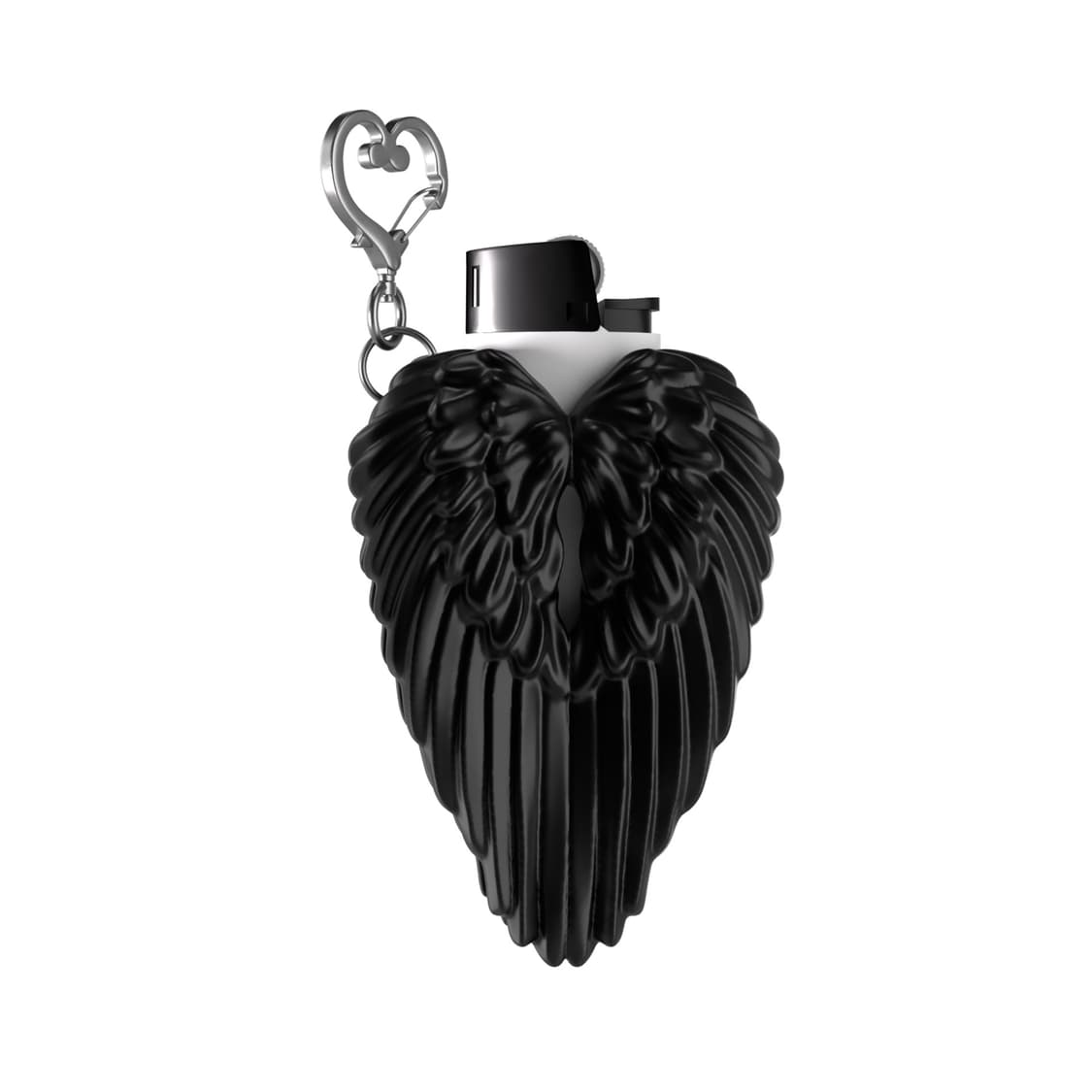 CHIKYUIN Angel wing lighter case black 상품이미지1