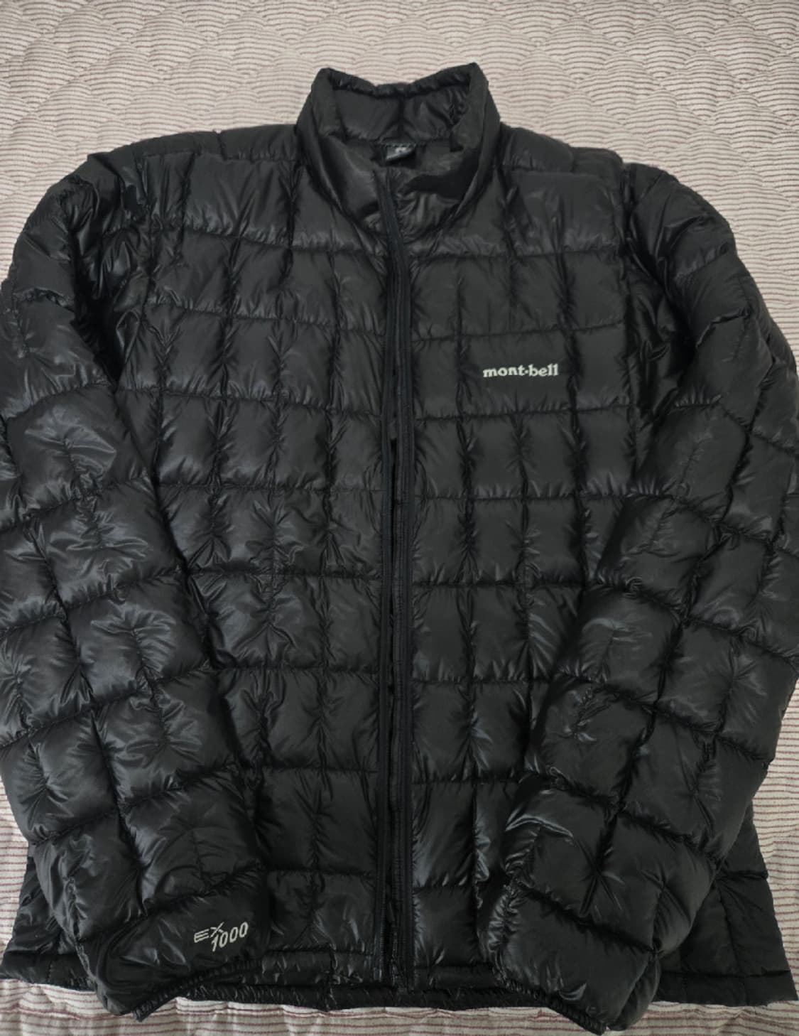 몽벨 플라즈마 1000 경량 패딩 블랙 m 상품이미지1