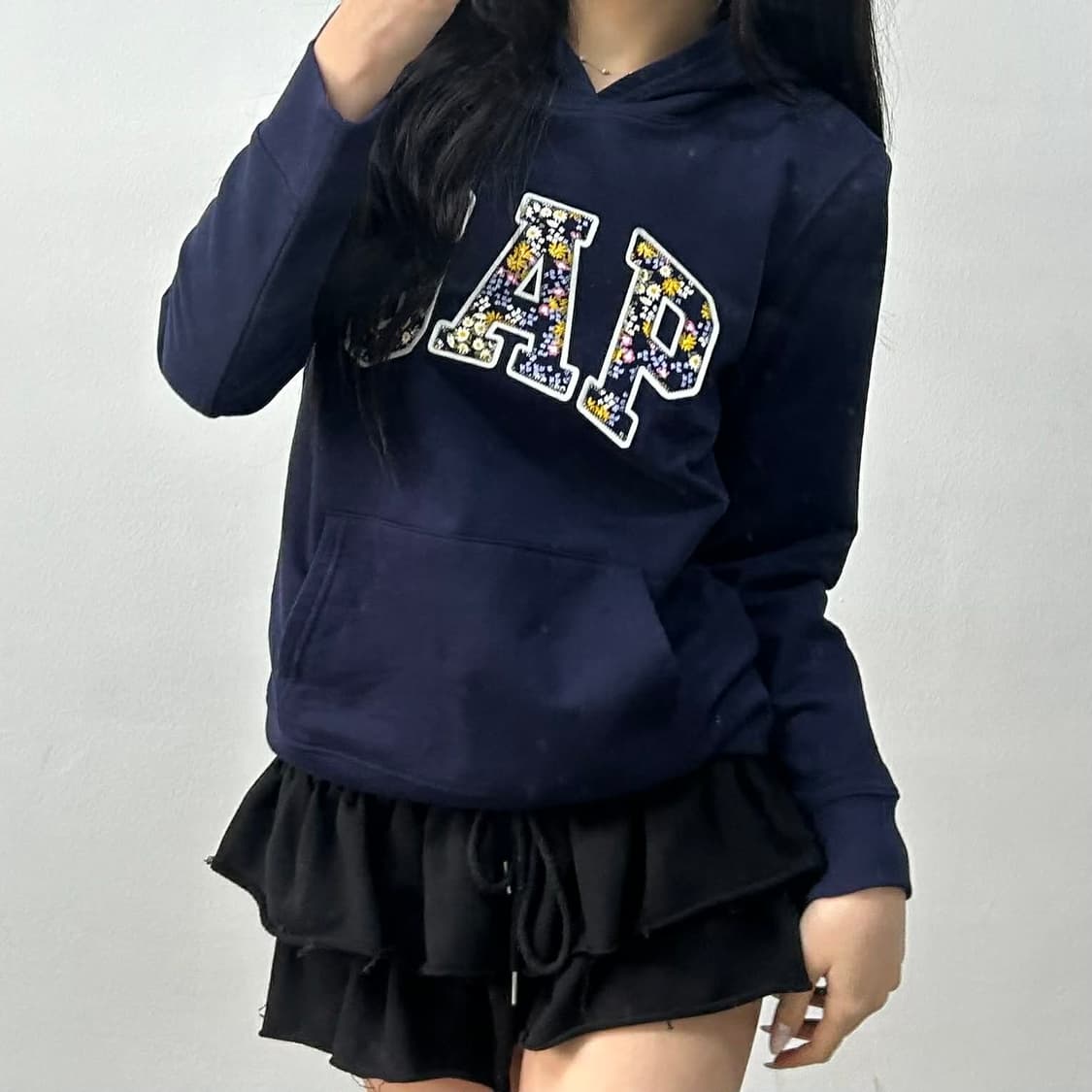 Gap 갭 네이비 폭닥 스웨트셔츠 후드티(M) 상품이미지3