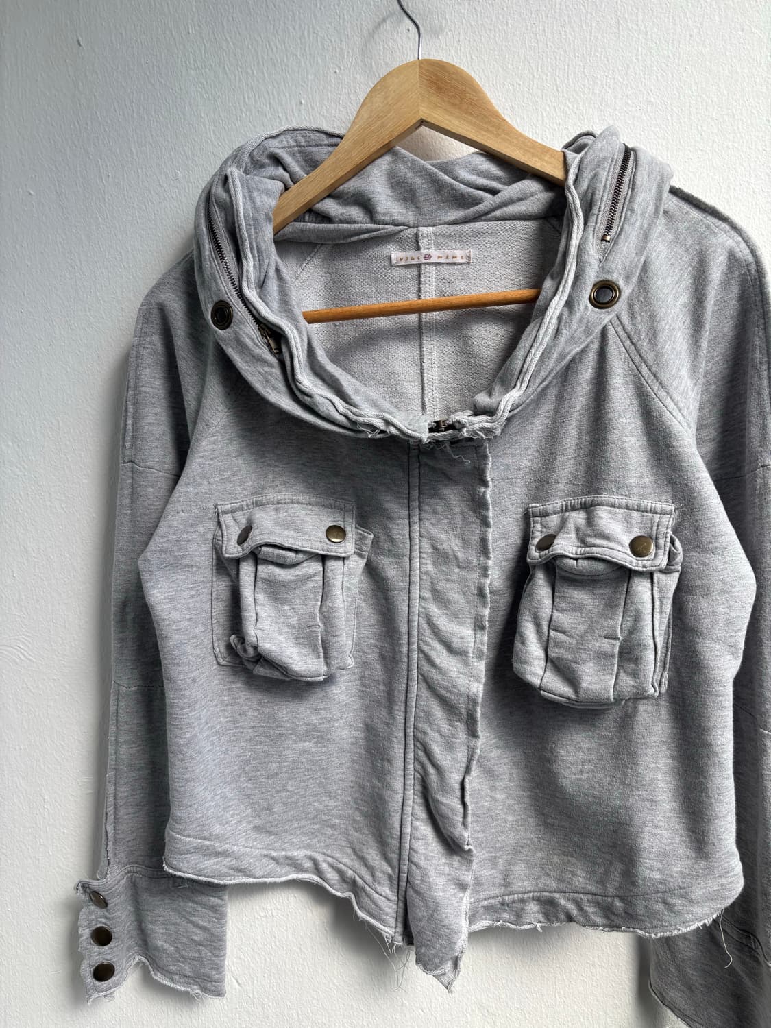 Japanese Vintage Grey Hood Jacket 상품이미지6