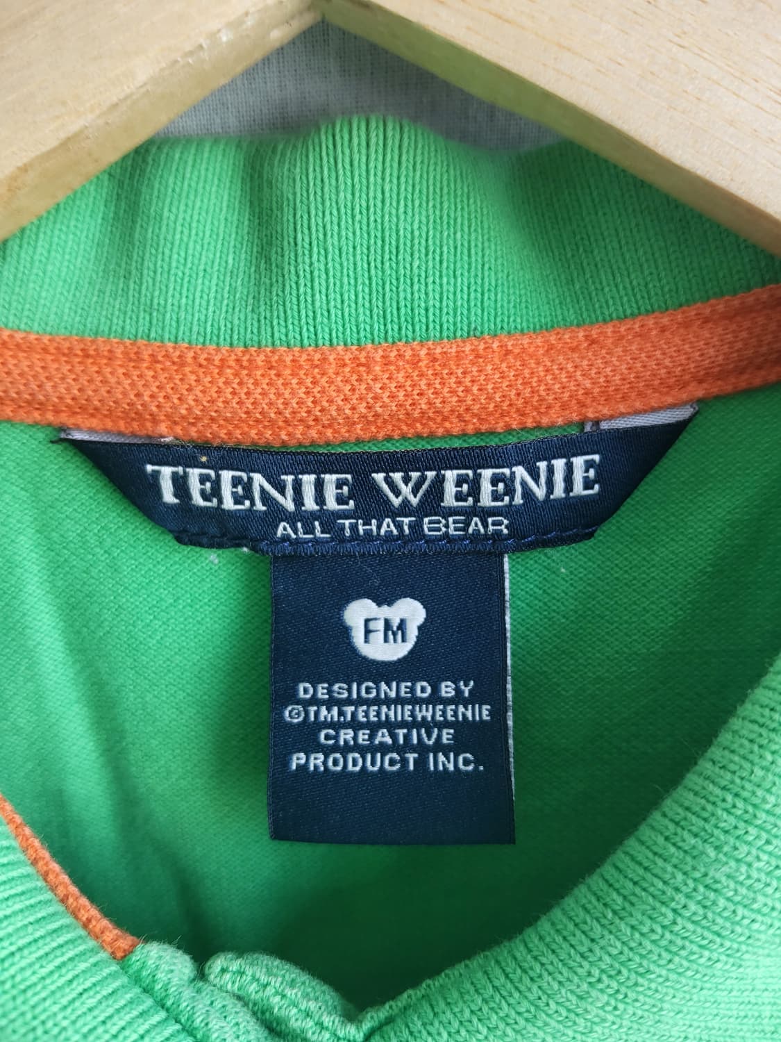 티니위니 여성 반팔 카라티 면100% 여름 카라티셔츠 M 데일리 캐주얼 상품이미지4