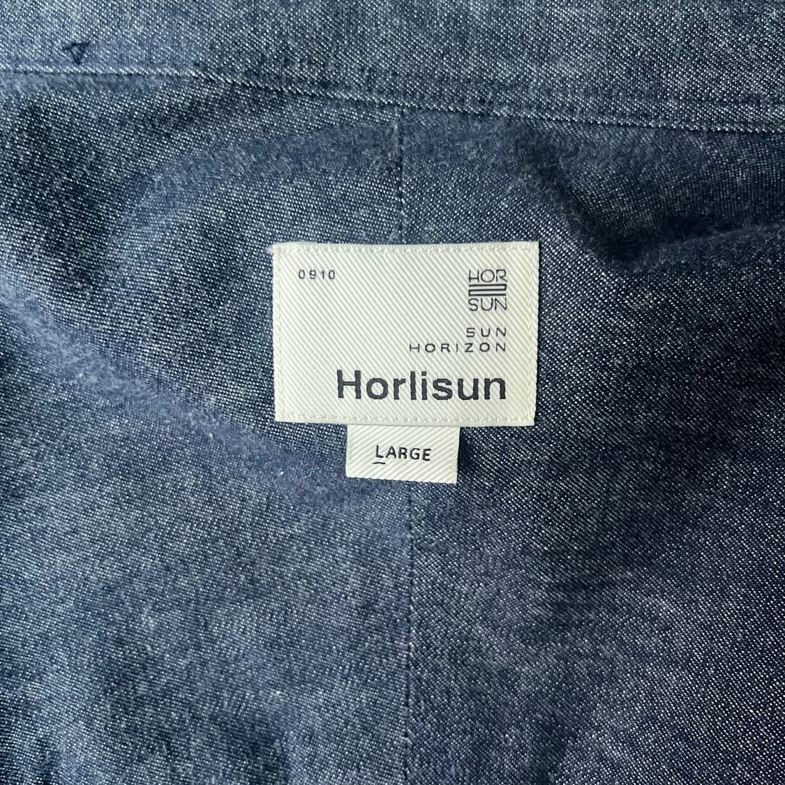 홀리선 네이비셔츠 라지(105~110) 상품이미지3