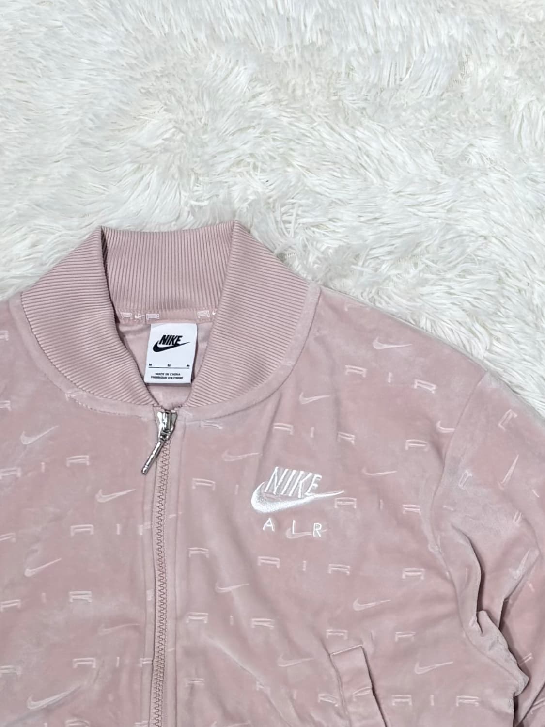 나이키 벨루어 크롭 핑크 트랙탑 상품이미지7