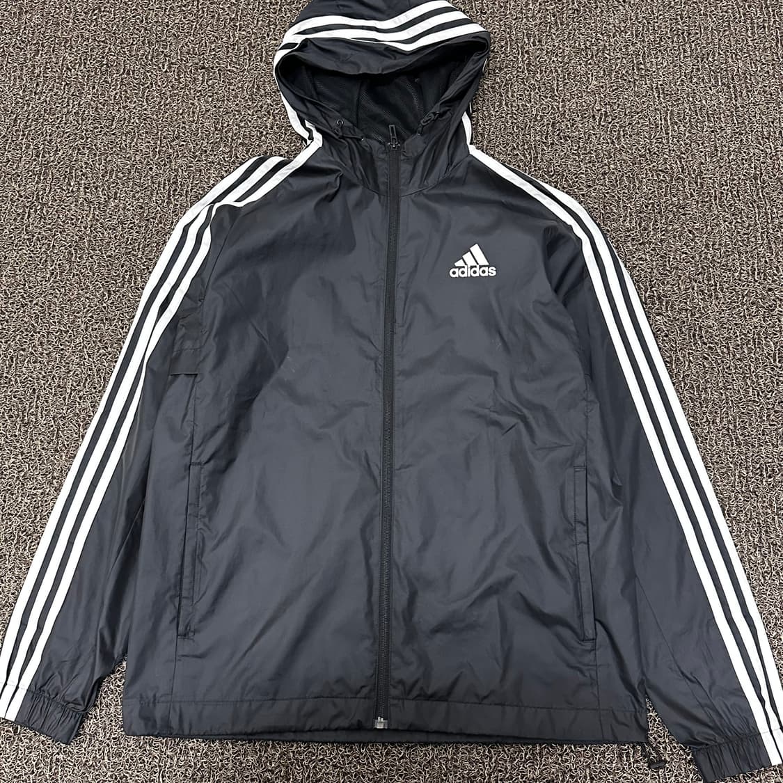 아디다스 바람막이 자켓 블랙 L 상품이미지1