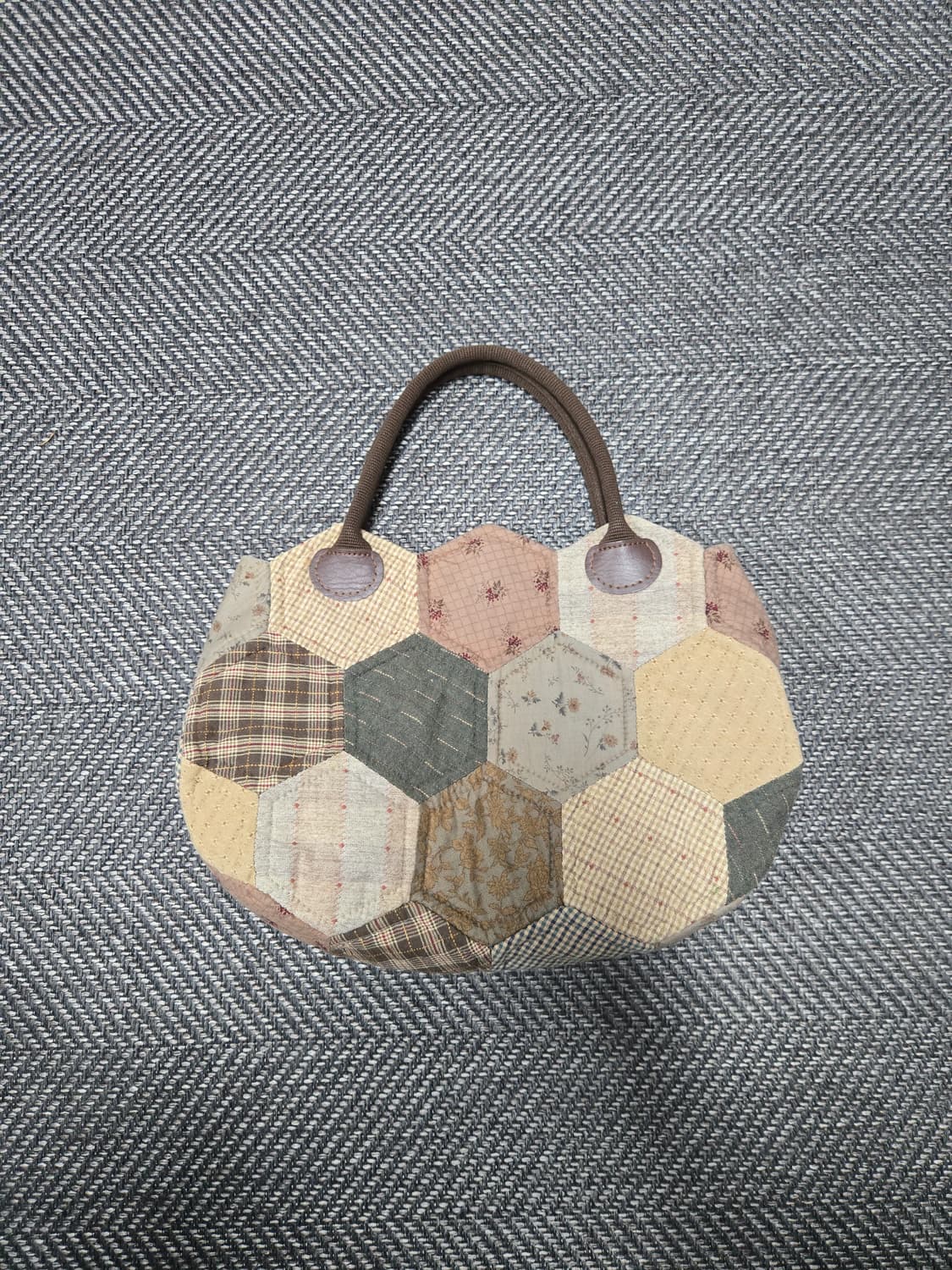 퀼트 토트백 핸드메이드 가방 상품이미지1