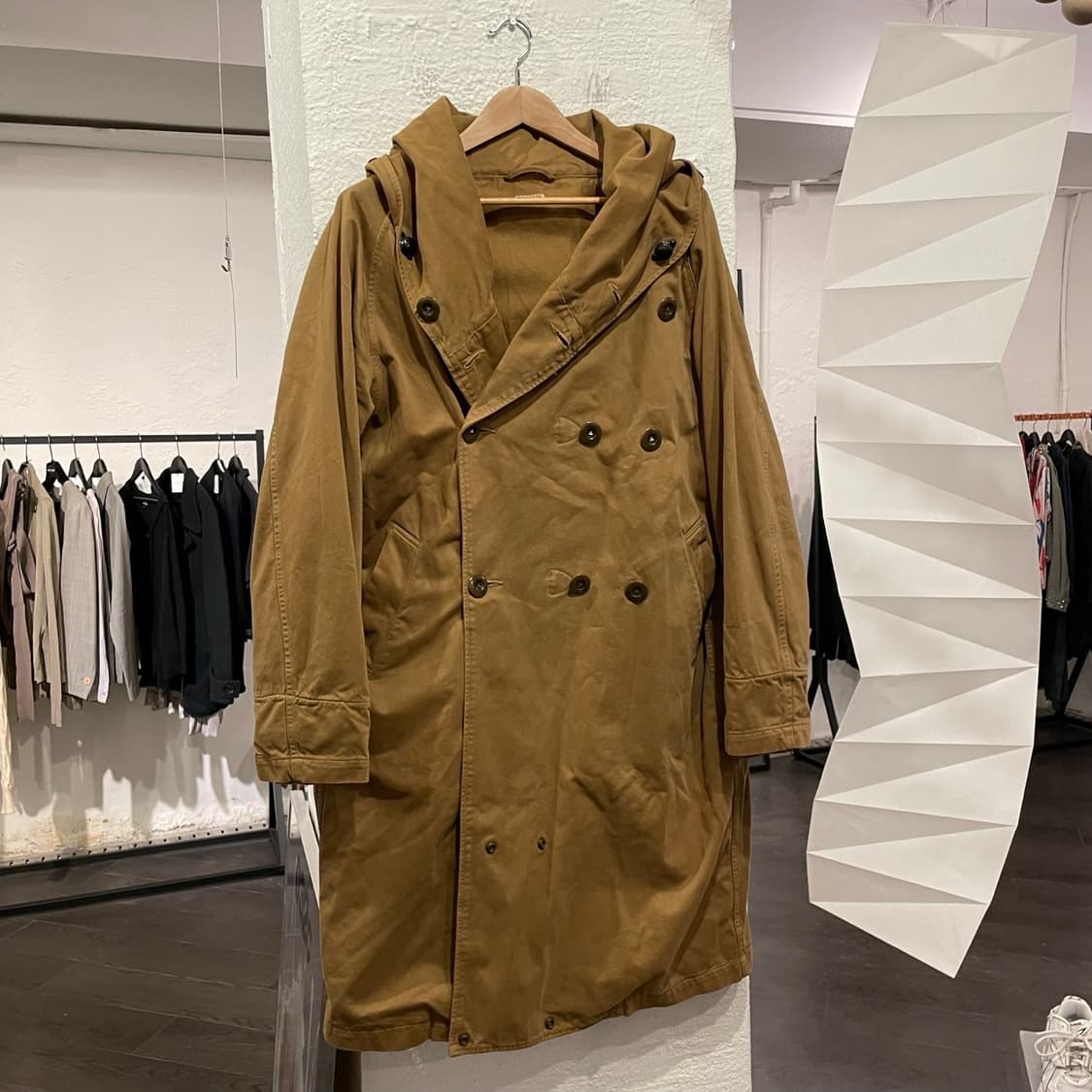 캐피탈 tri-p 오버사이즈 파카 상품이미지1