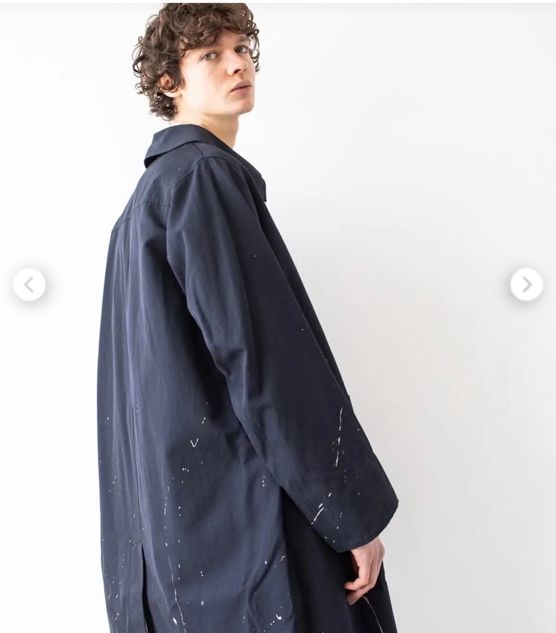 비즈빔 20AW 그리즈 몽키코트 (3) navy 상품이미지8