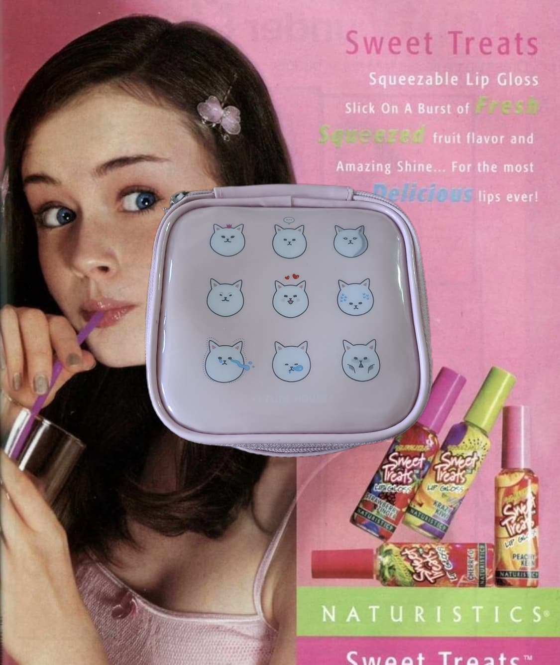 2010년대 에뛰드 하우스 고양이 에나멜 파우치  상품이미지1