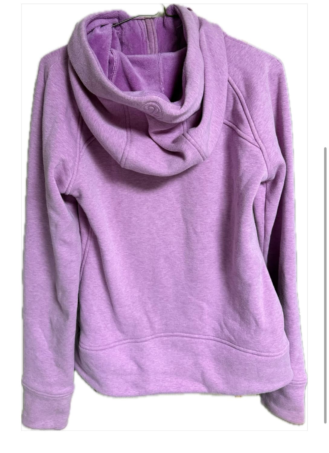 룰루레몬 스쿠바 풀집 후디 핑크 사이즈 6 상품이미지2