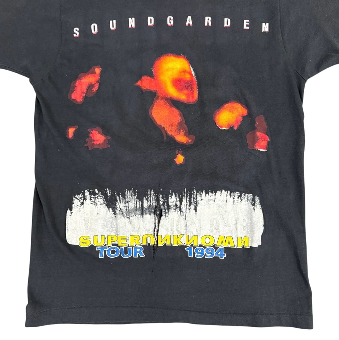 빈티지 90s Soundgarden 사운드가든 슈퍼언노운 티셔츠 상품이미지4