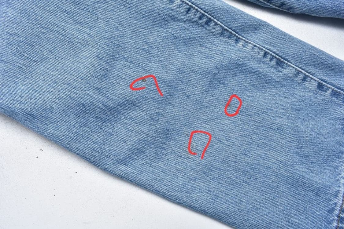 00S 리바이스 517 부츠컷 더티페이드 청바지 데님팬츠 38 N0890 상품이미지4