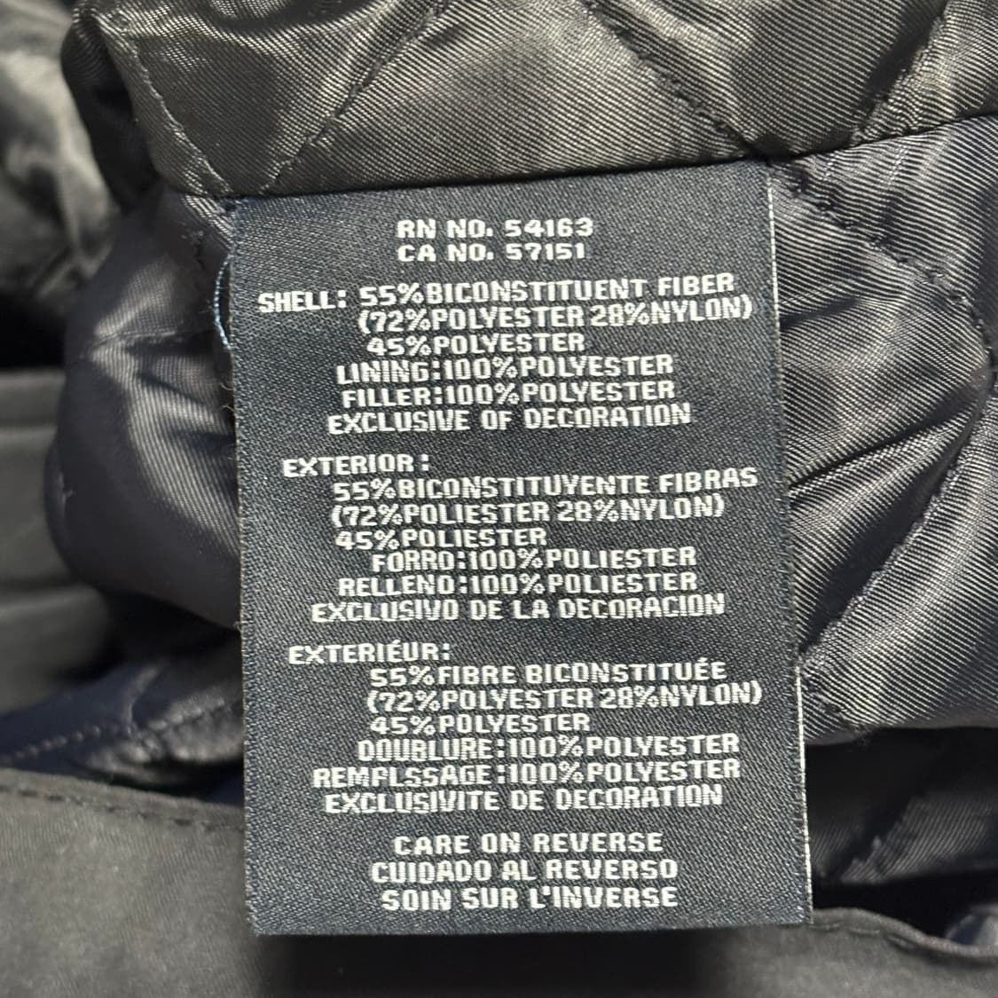 L 타미힐피거 블랙 스윙톱 블루종 자켓 상품이미지5