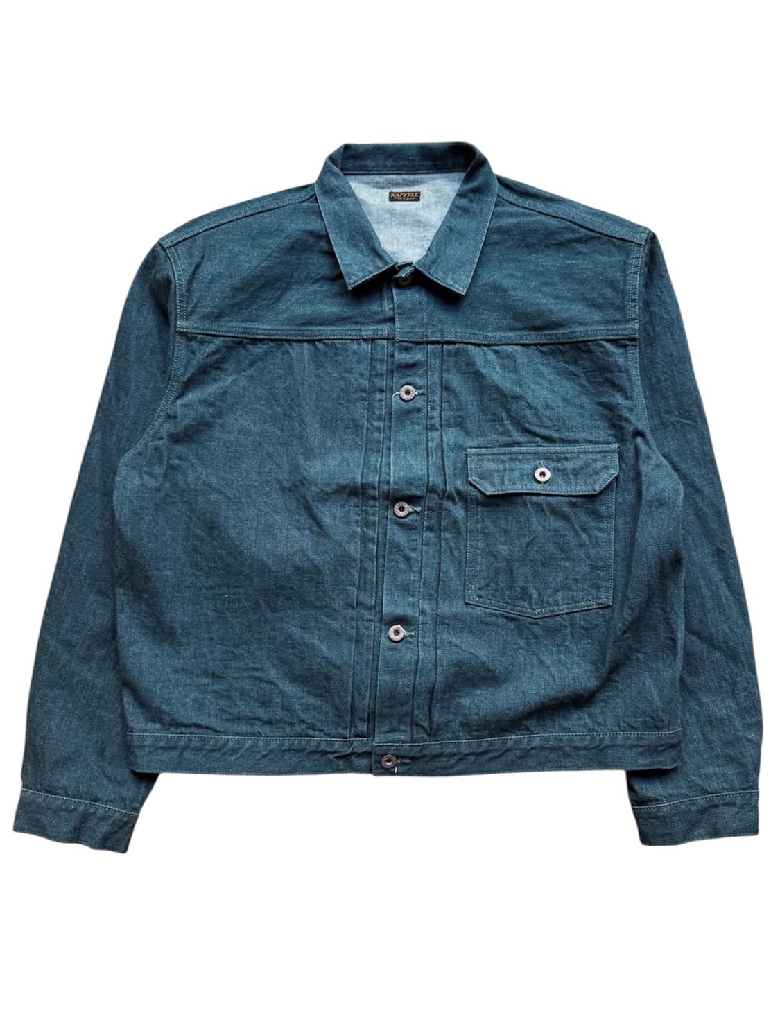 캐피탈 No.4 plant dyed Denim 1st jacket 상품이미지1