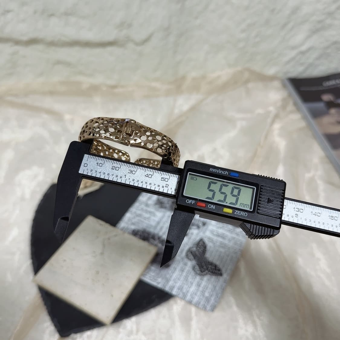 빈티지 메탈 오픈 팔찌 상품이미지2