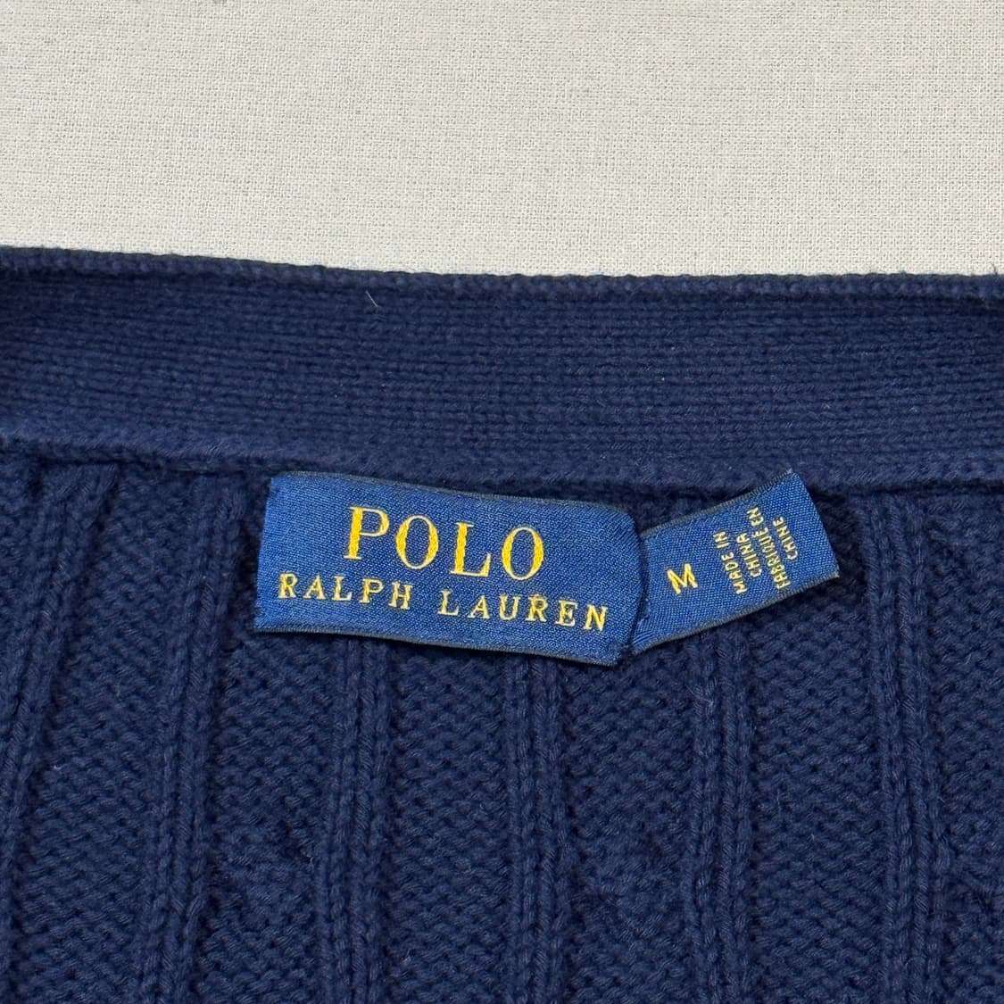 M) 폴로 랄프로렌 코튼 케이블 꽈배기 가디건 상품이미지7