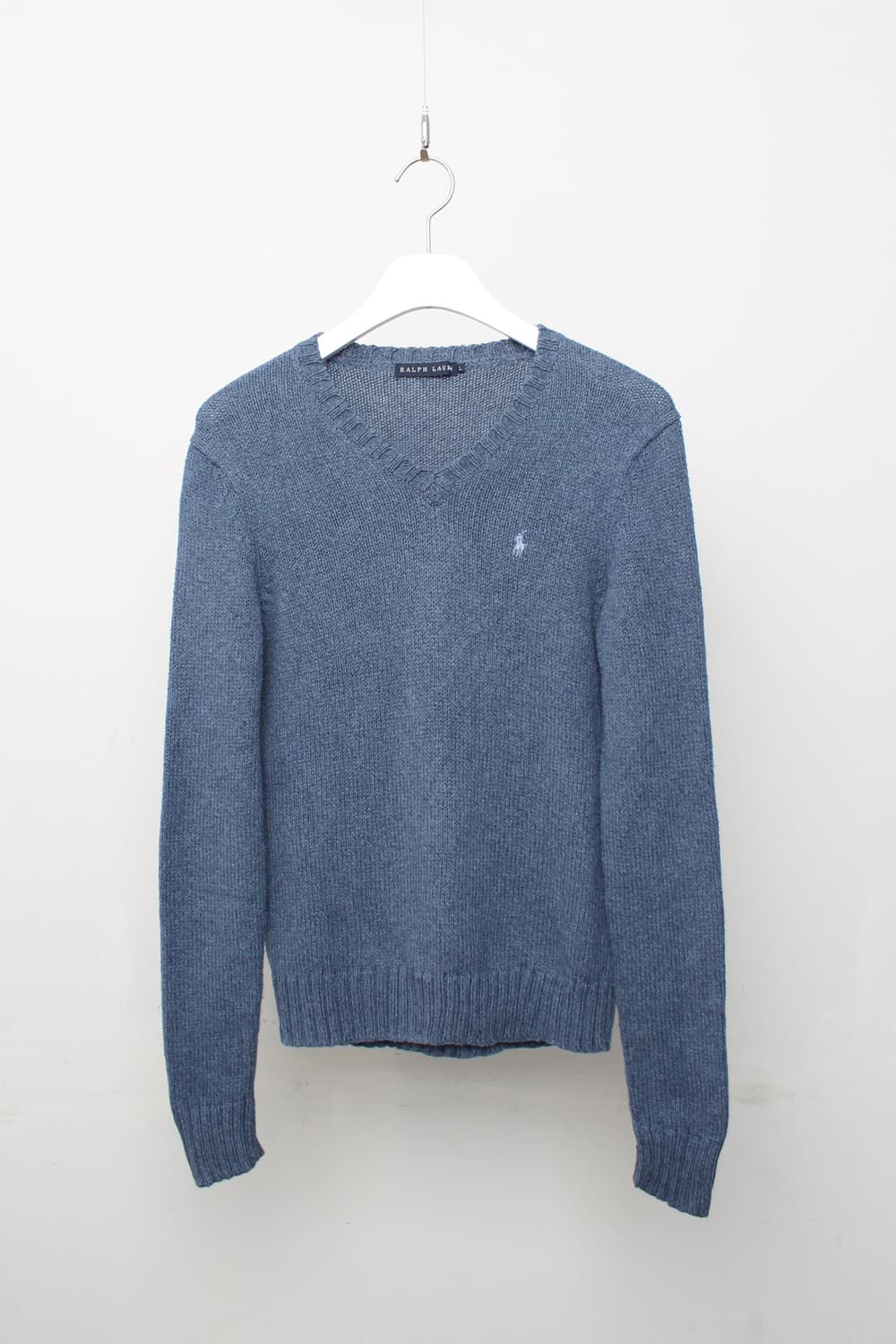 폴로 랄프로렌 포그블루 니트 상품이미지1