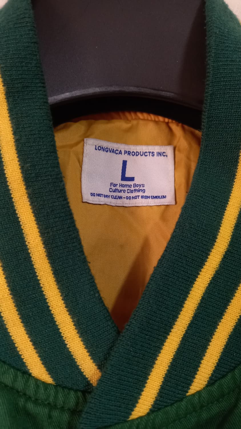 롱바케 바시티 MASTER DEEP GREEN VARSITY JACKET 상품이미지3