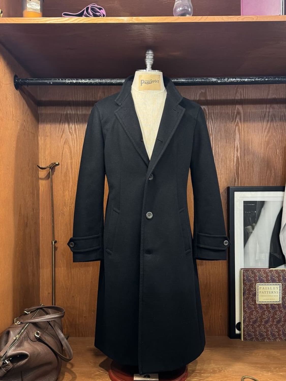 아르마니 꼴레지오니 코트 상품이미지3