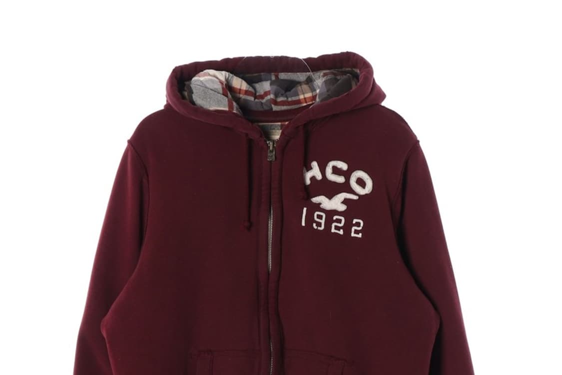 홀리스터 빈티지 헤비웨이트 후드집업 XL 상품이미지4