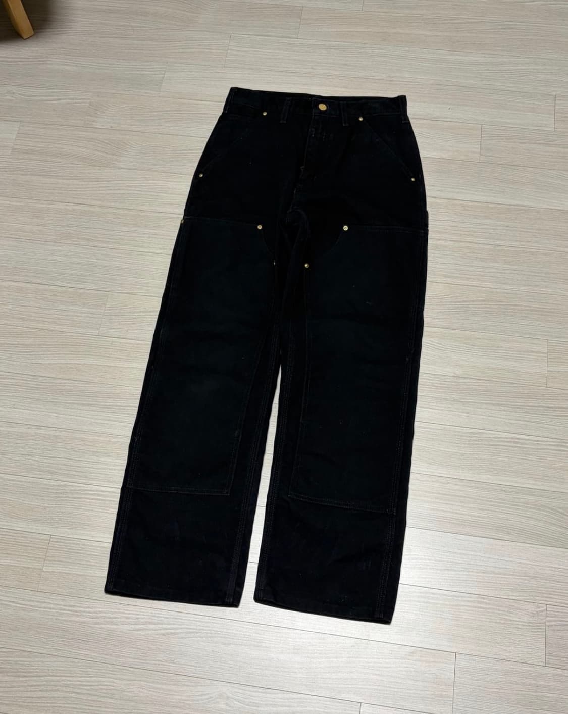 칼하트 b01 더블니 블랙 28x32 상품이미지1