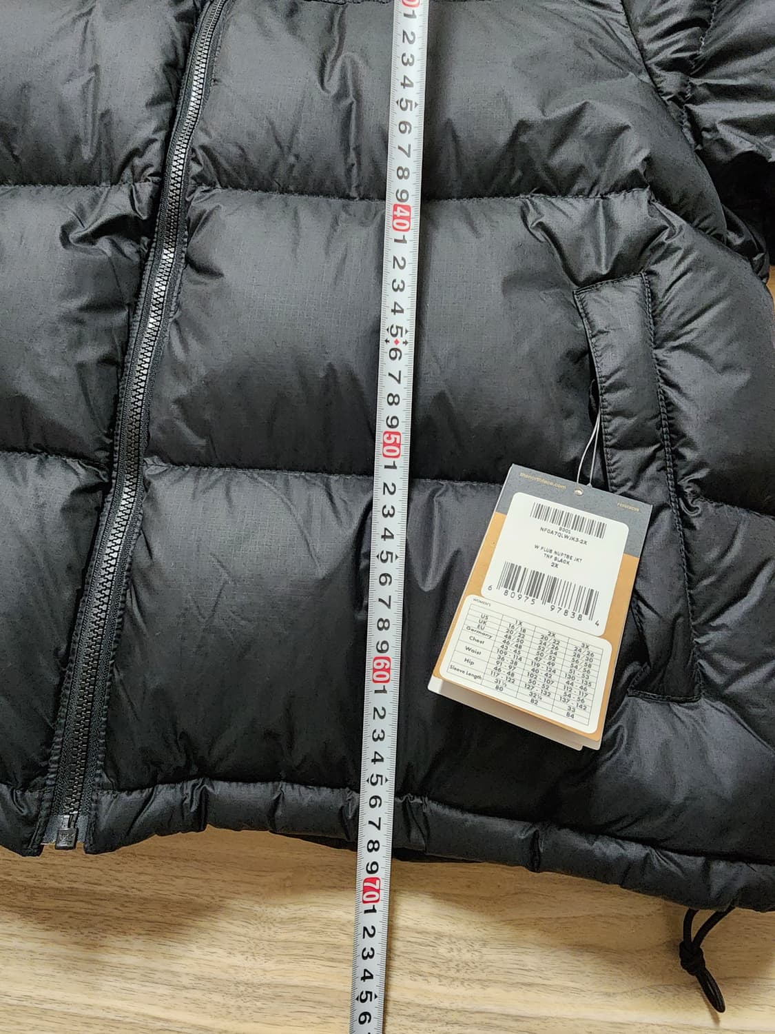 노스페이스눕시패딩구스다운점퍼블랙105 상품이미지8