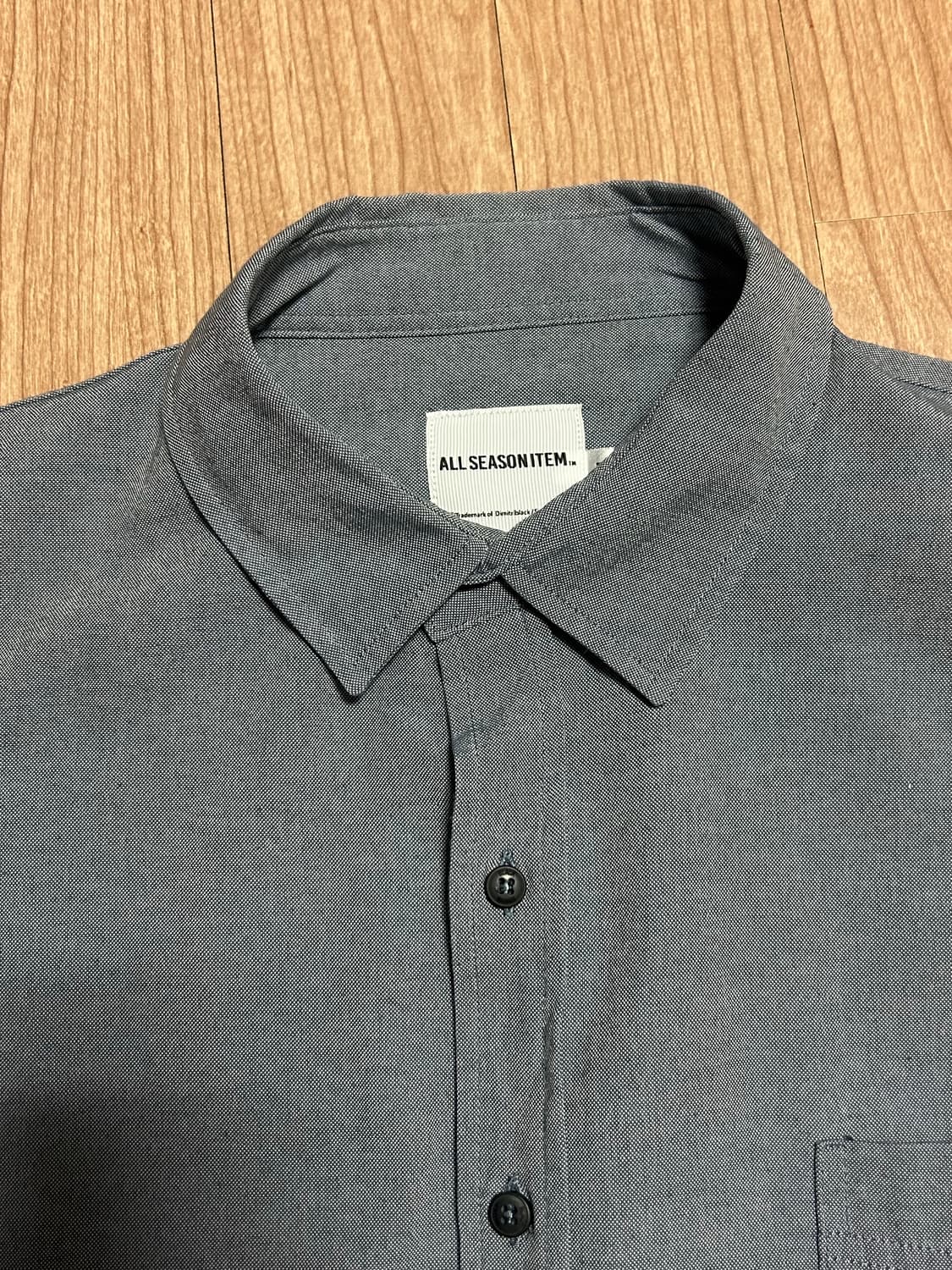 디미트리블랙 에센셜 샴브레이 남성셔츠(1size)쿠어/르아르/어나더오피스 상품이미지3
