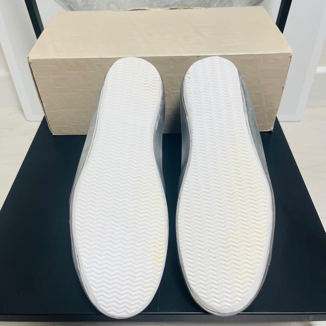 정품 40) 골든구스 스파클 실버 스니커즈 255~260 상품이미지5